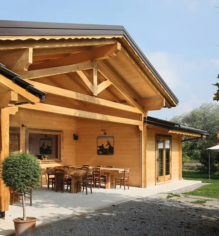 ILMA: Specialisti in tetti in legno, elementi strutturali e case X-LAM